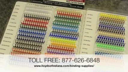 Coil Binding Demonstration | Lloyds of Indiana