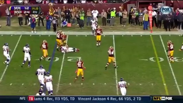 Todos los sacks de los Redskins temporada 2012