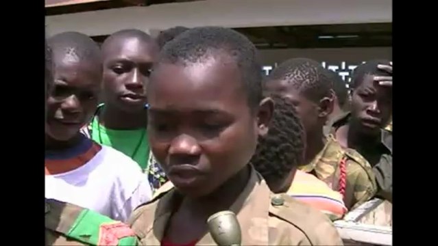 Child soldiers demobilised in Central African Republic
