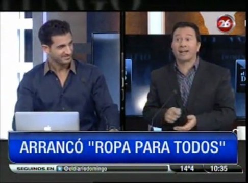 Economía con Tombolini. Ropa para todos │ Luis Bremer, El Diario del Domingo