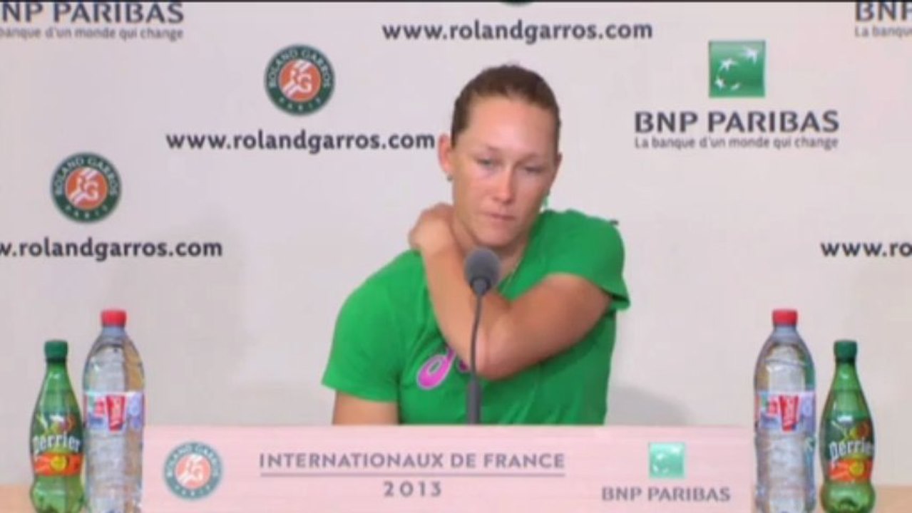 Stosur: 'Die erste Hürde ist bewältigt'