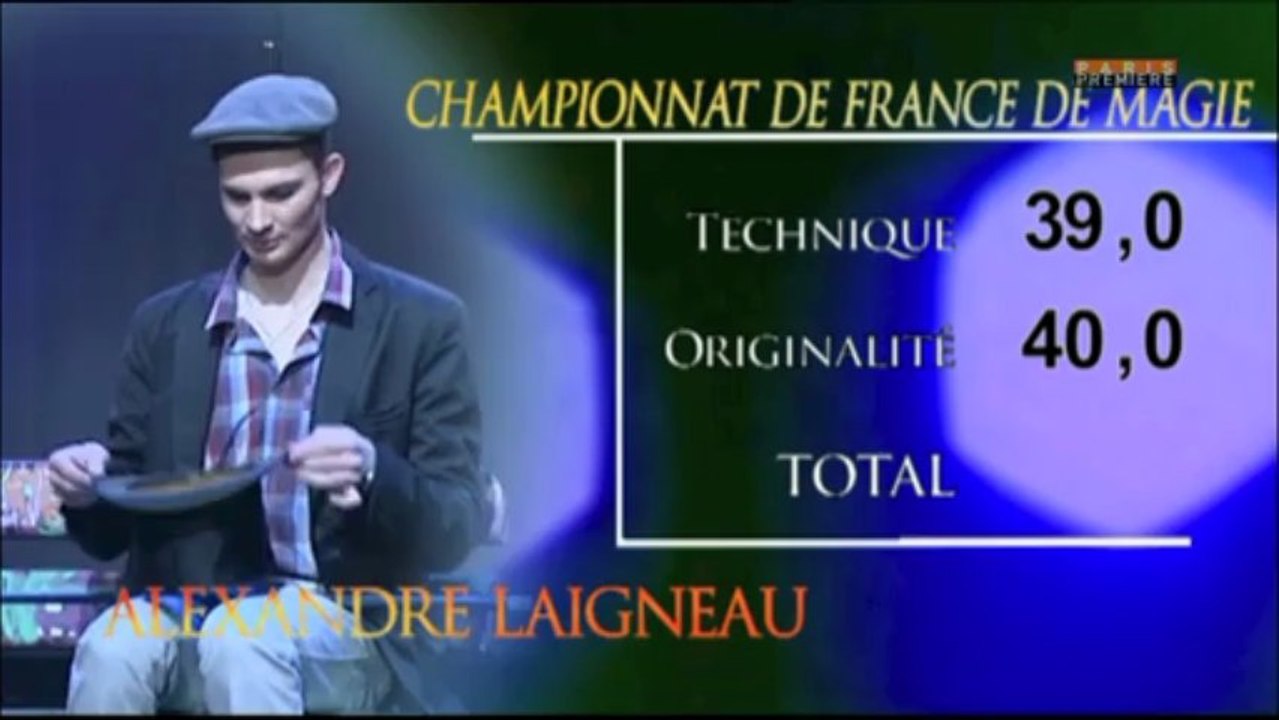 Alexandre LAIGNEAU - Championnat de France de Magie Paris Première