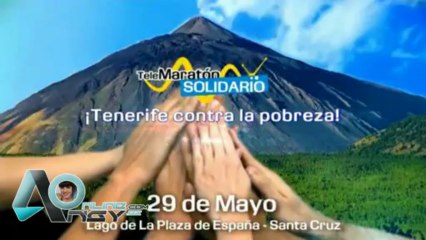 Angy apoya el Telemaratón solidario ¡Tenerife contra la pobreza!