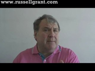 Russell Grant Video Horoscope Capricorn May Wednesday 29th 2013 www.russellgrant.com