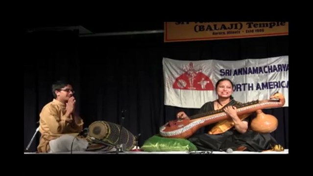 SRI ANNAMACHARYA PROJECT OF N.A. 25TH ANNIV: VEENA: SARASWATHI RAJAGOPALAN: THYAGARAJA: PART-3