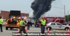 Train Derails, Explodes Near Baltimore