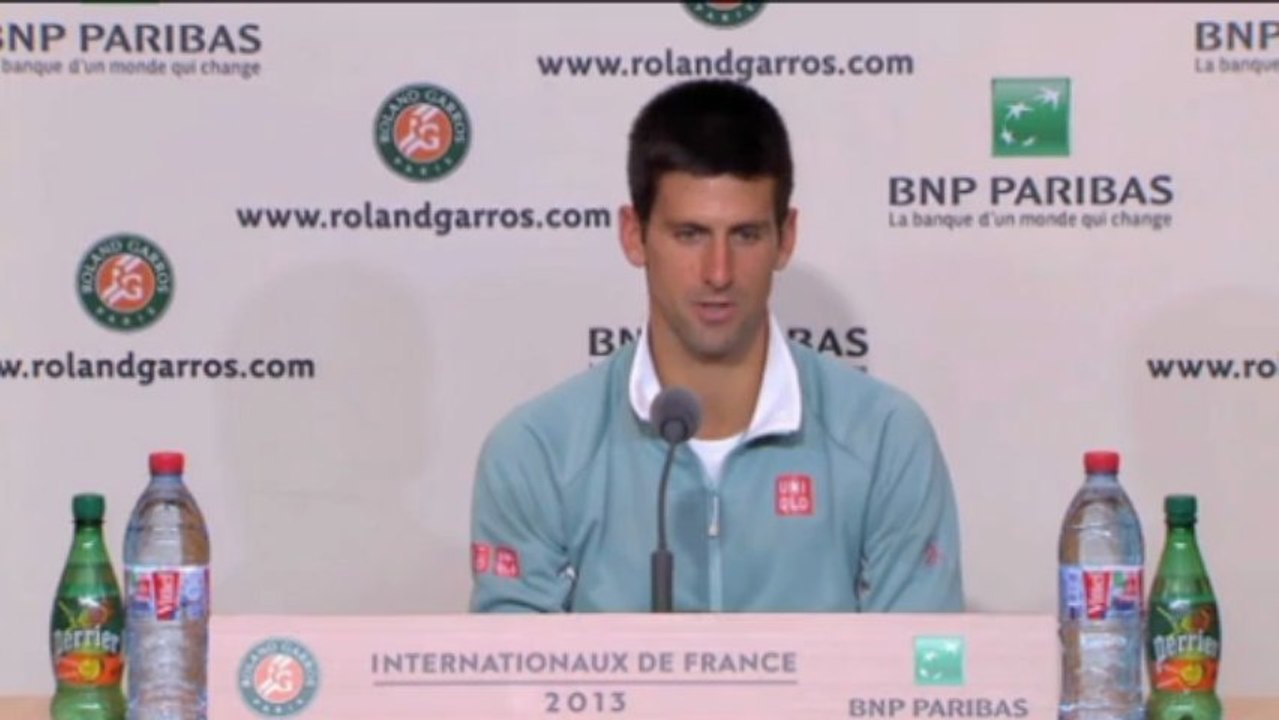 Roland Garros - Djokovic, contento pese a las dificultades