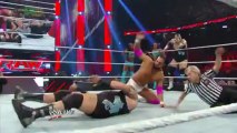 WWE RAW 4-8-13 Tons of Funk & The Funkadactyls vs. Rhodes Scholars & The Bella Twins