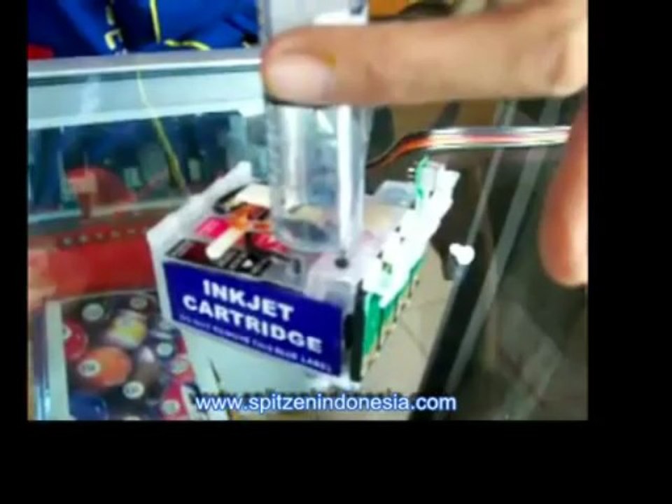 Memasang Infus Printer
