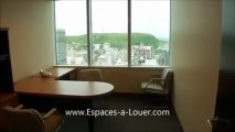 Notre visite pour un bureau a louer au cente ville Montreal