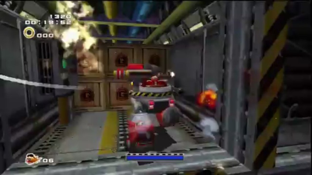 Sonic Adventure 2 Battle - Dark - Eggman : Iron Gate - Mission 3 : Trouve le Chao perdu !