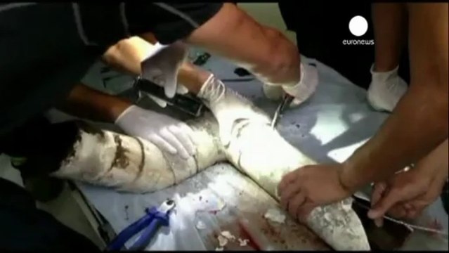 China: rescatado un bebé de dentro de una tubería