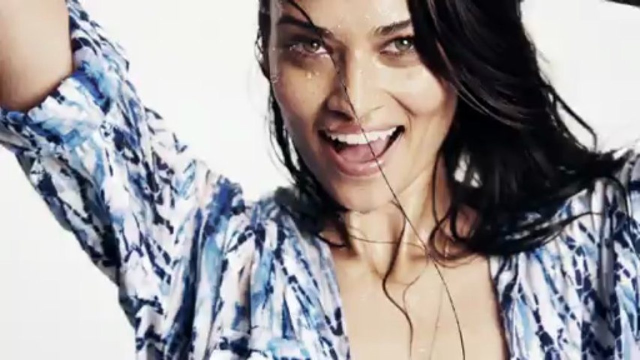 Shanina Shaik for Gina Tricot Swimwear 2013 Campaign