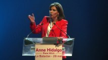 Municipales : premier meeting de campagne pour Anne Hidalgo