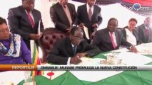 Zimbabue: Mugabe promulga la nueva constitución
