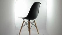 Chaise Eames DSW Noir Editiondesign.fr