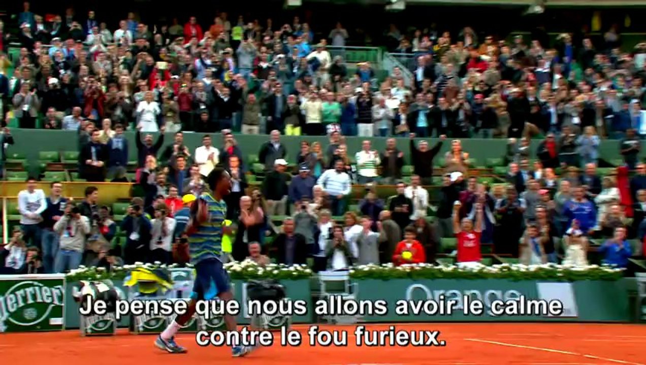 Monfils sort le grand jeu