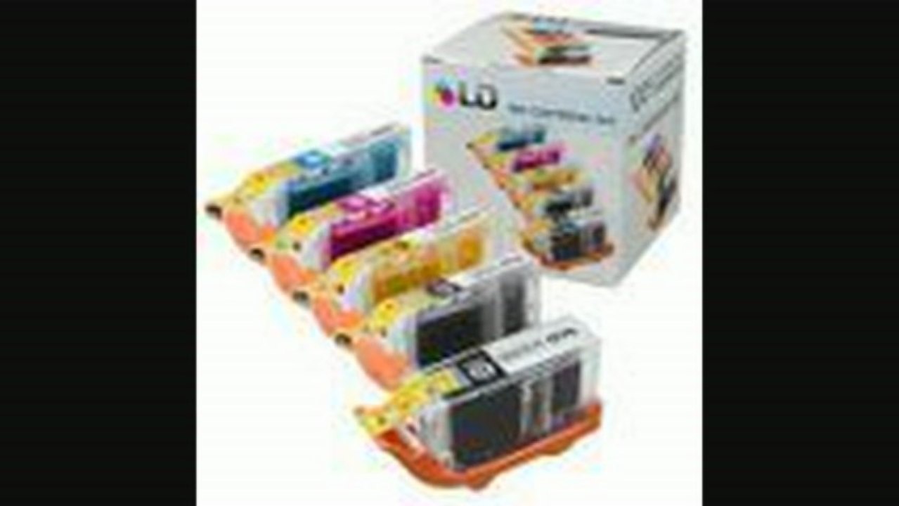 Canon I860, Pixma Ip4000, Ip5000, Mp750 And Mp780 Compatible Set Of 5 Ink Cartridges 1 Blk Bci3ebk, 1 Blk Bci6b And 1 Each Cmy Review