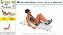 Allenamento super-veloce per gli addominali – Livello 1