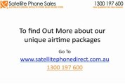 Who sells iridium 9575 satellite phone airtime contracts in Australia