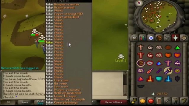 Runescape 2007: Epic Kills! Ep. 4 - '2 HIT FEVER'