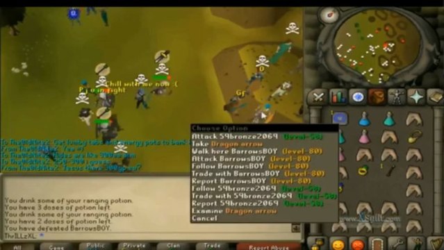 Barrows Loot Montage