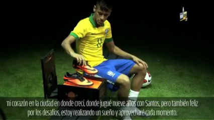 Neymar habla de su fichaje con el FC Barcelona