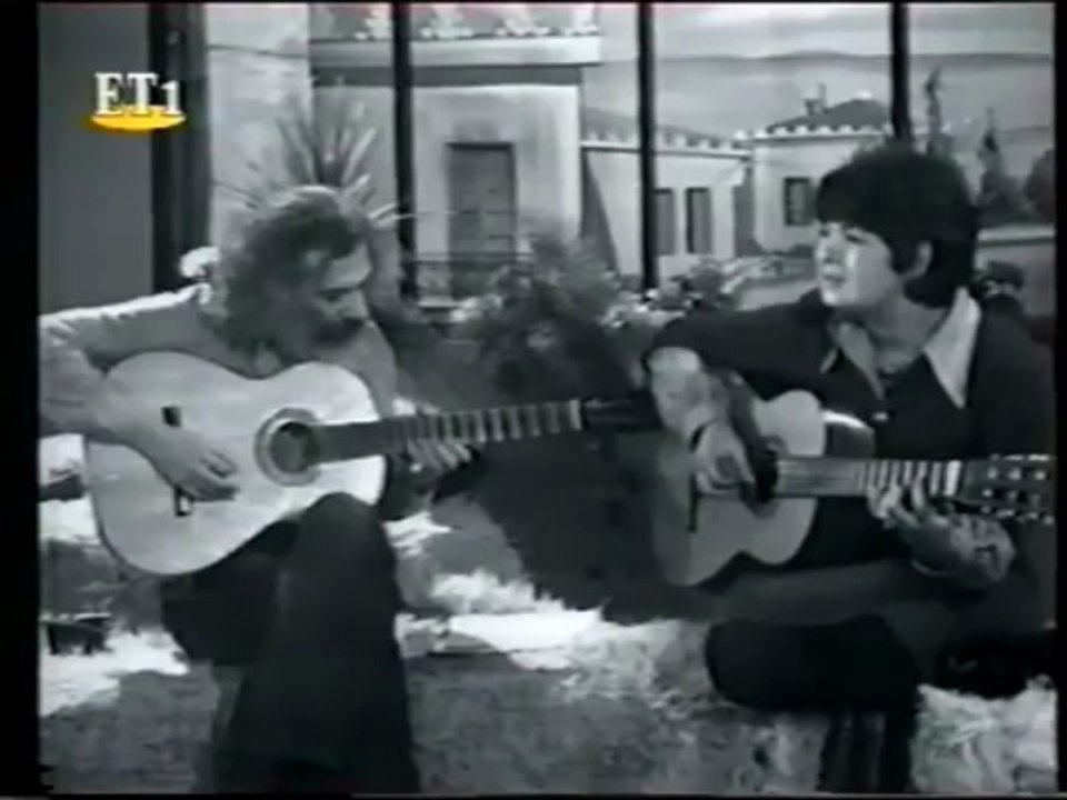 Ντουέτο Ζωρζ Μουστακί με την Αρλέτα, τη Β. Μοσχολιού και τον Αντ. Καλογιάννη