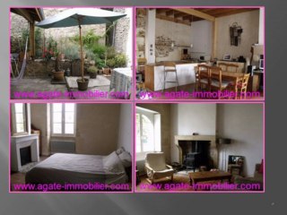 VENTE MAISON DE CHARME EN VILLAGE DANS LE SUD GIRONDE