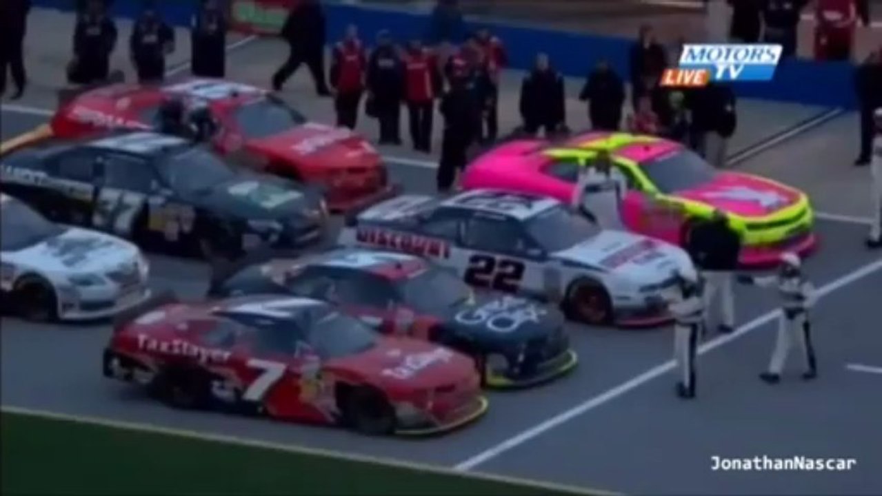 Finish + Crash at Talladega 2013 NASCAR Nationwide