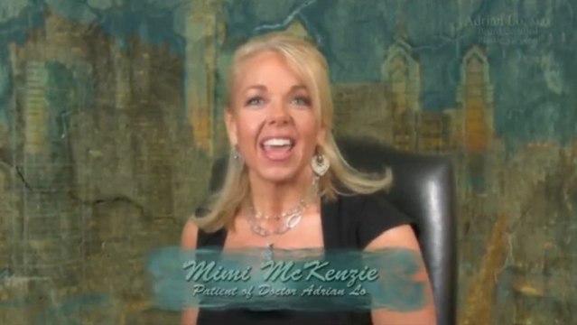 Mimi McKenzie: a patient testimonial for Dr. Adrian Lo, Philadephia top plastic surgeon