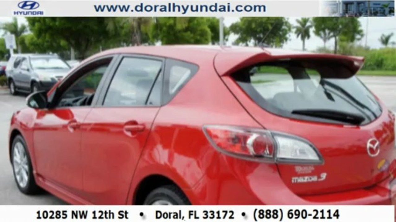 Lauderdale used 2010 Mazdda3 s Sport for sale @ Doral Hyundai