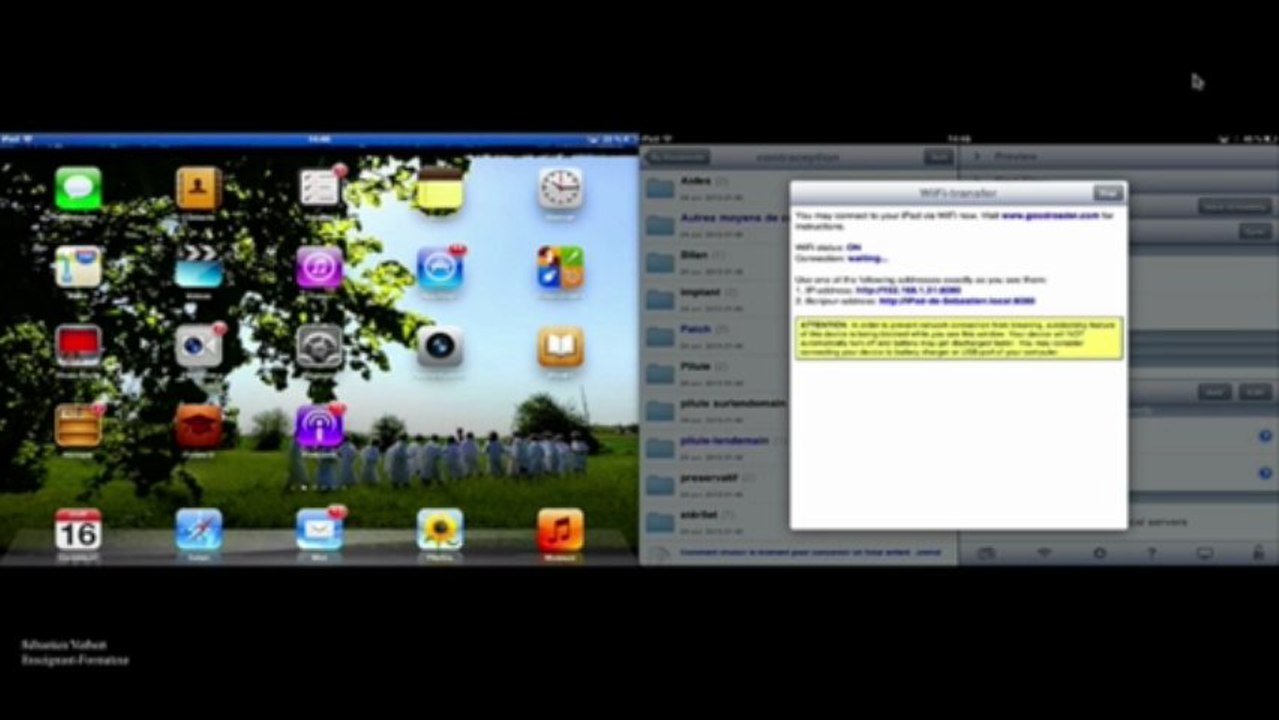 Tablette à l’école #2 : Diffuser des données (documents, vidéos etc.) aux tablettes de ses élèves