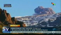Decretan alerta máxima en zonas aledañas al volcán Copahue
