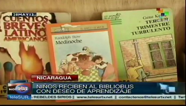 Bibliobus , la biblioteca ambulante de Nicaragua