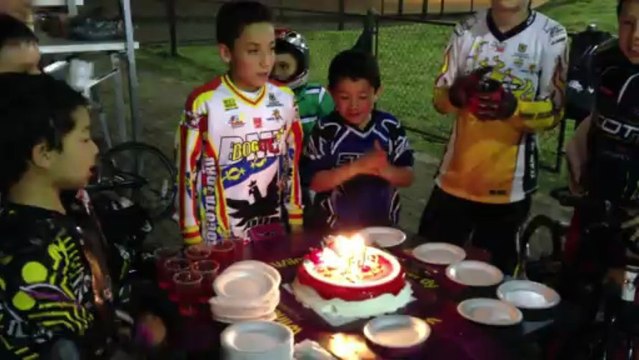 Cumpleaños de Juan David Roa Camargo. Bmx