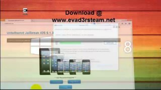 Evasion Jailbreak 6.1.3 iOS 6.1.2 Untethered iPhone