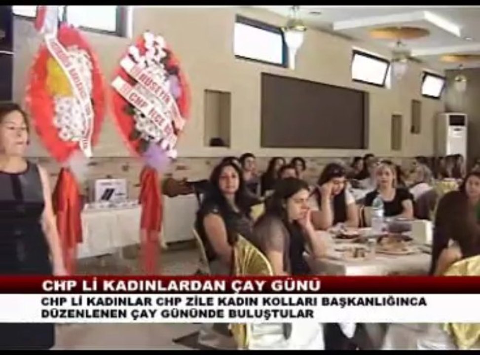 CHP Lİ KADINLAR DAN ÇAY GÜNÜ