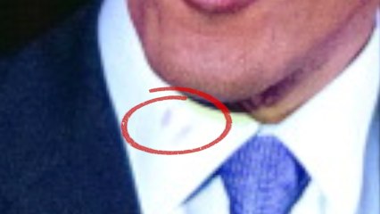 Obama Explains His Lipstick-Covered Collar