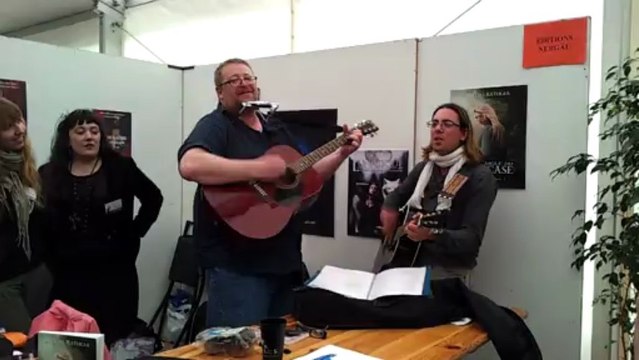 Ken Scholes et Sébastien Peguin, Imaginales 2013