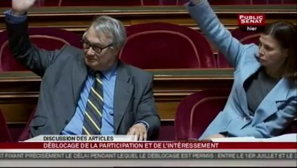 SEANCE, Proposition de Loi portant sur le déblocage exceptionnel de la participation et de l'intéressement