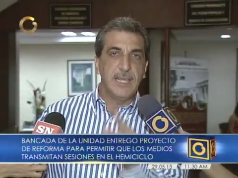 Diputado Pilieri dice que con dos pequeñas modificaciones, los medios regresarían al hemiciclo