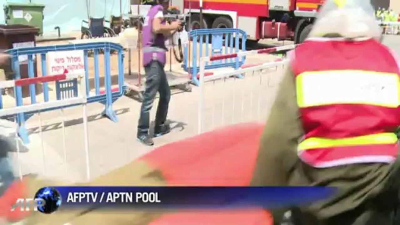 Israel runs simulated chemical weapons attack