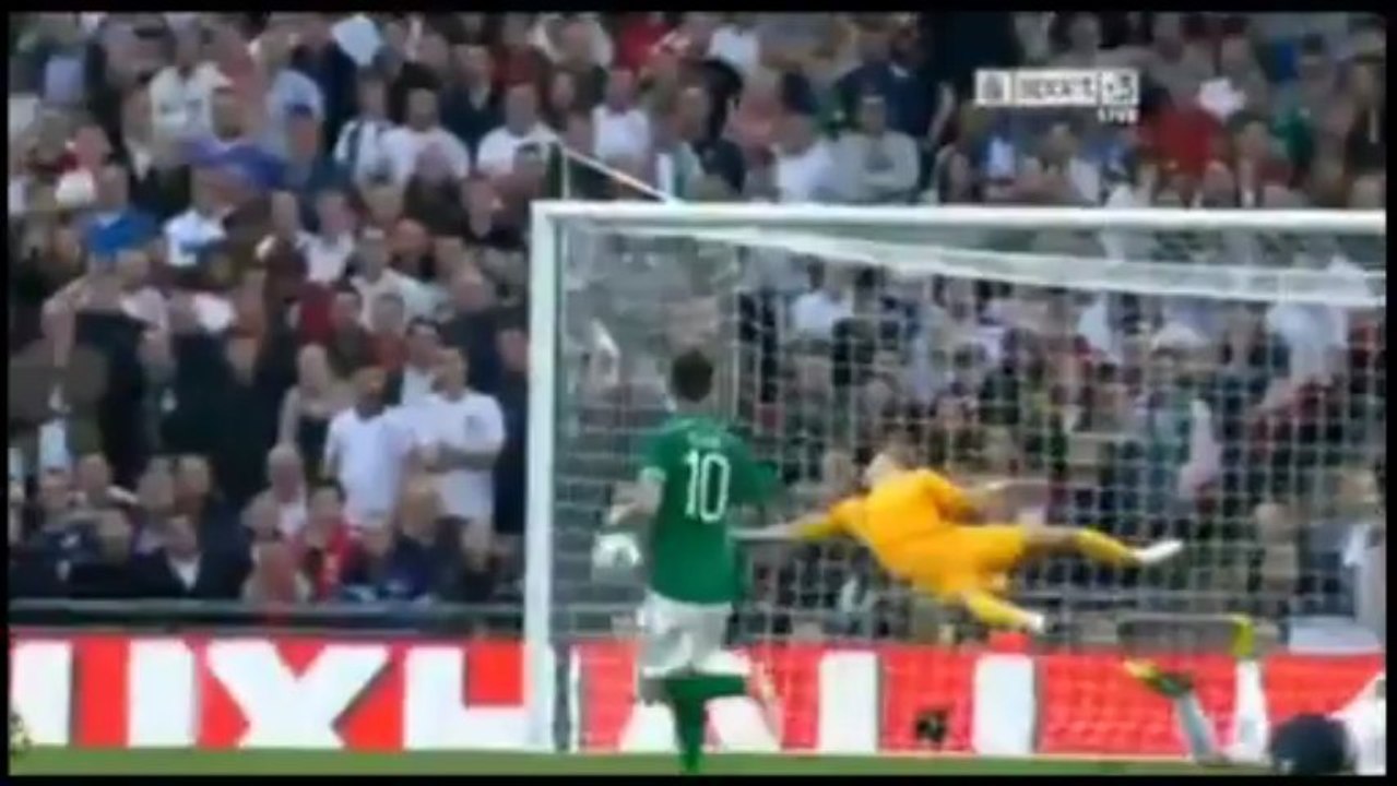 Inglaterra 0-1 Irlanda (Gol de Long) AMISTOSO