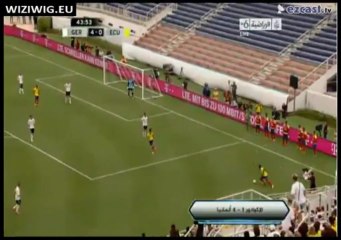 Alemania 4-1 Ecuador (Gol de Valencia) AMISTOSO