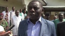 RDC: visite du ministre de la Défense à l'hôpital de Goma