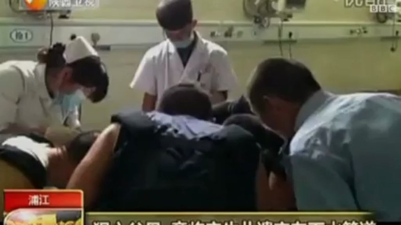 انزلاق الرضيع الصيني في المرحاض كان حادثا