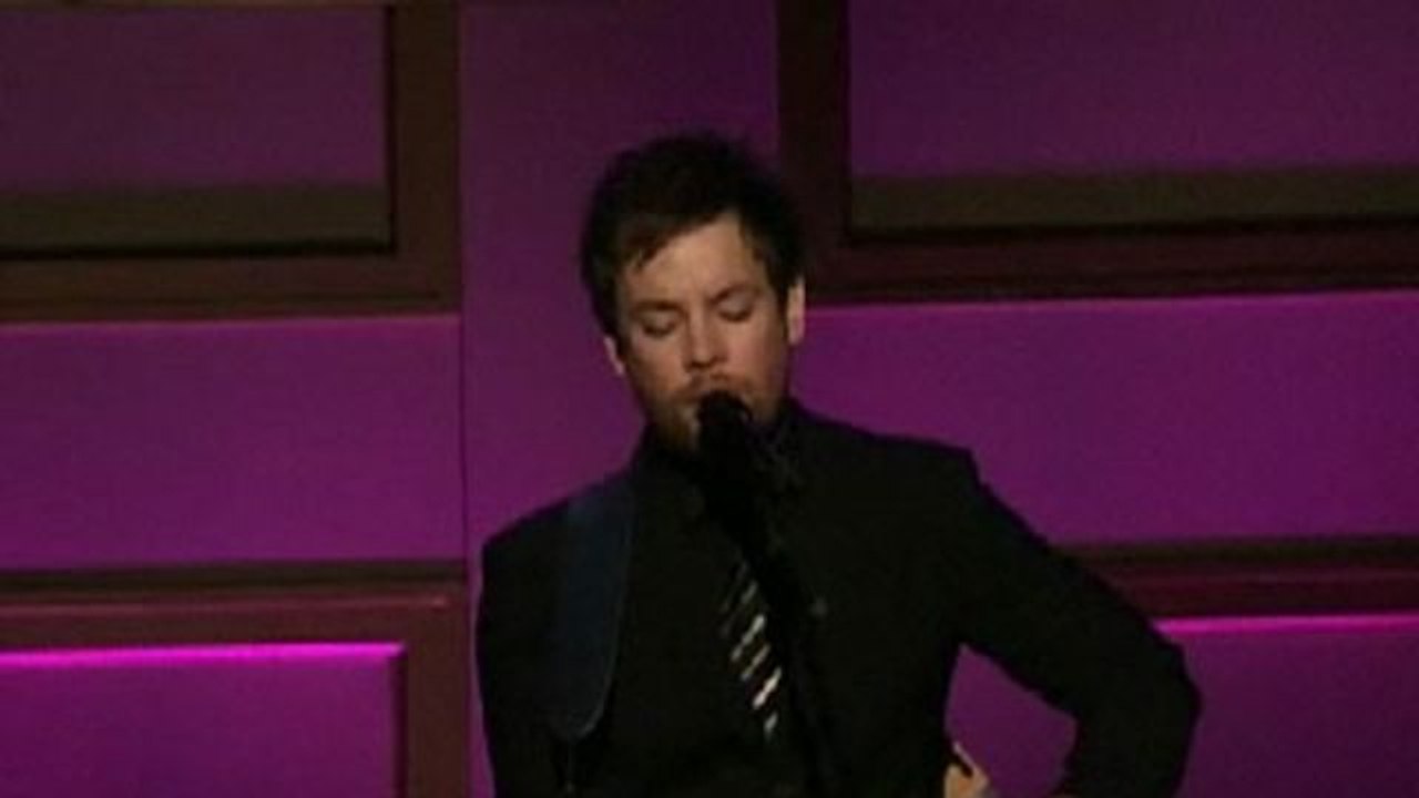 American Idol David Cook Surprises Hilary Clinton With a Song - Glamour 2008 Women of the Year