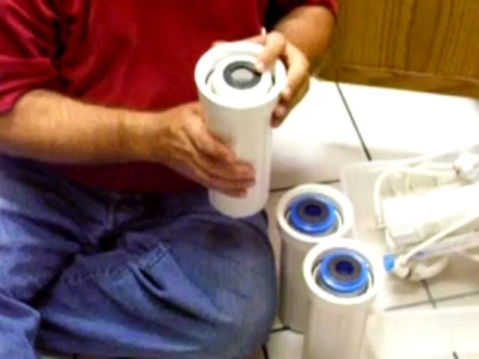 KRYSTAL PURE REVERSE OSMOSIS SYSTEM FILTER CHANGE 6 OF 7 video