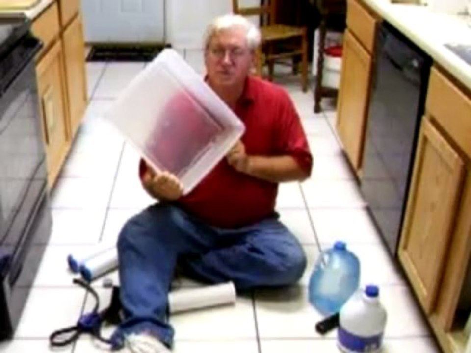 KRYSTAL PURE REVERSE OSMOSIS SYSTEM FILTER CHANGE 1 OF 7 video